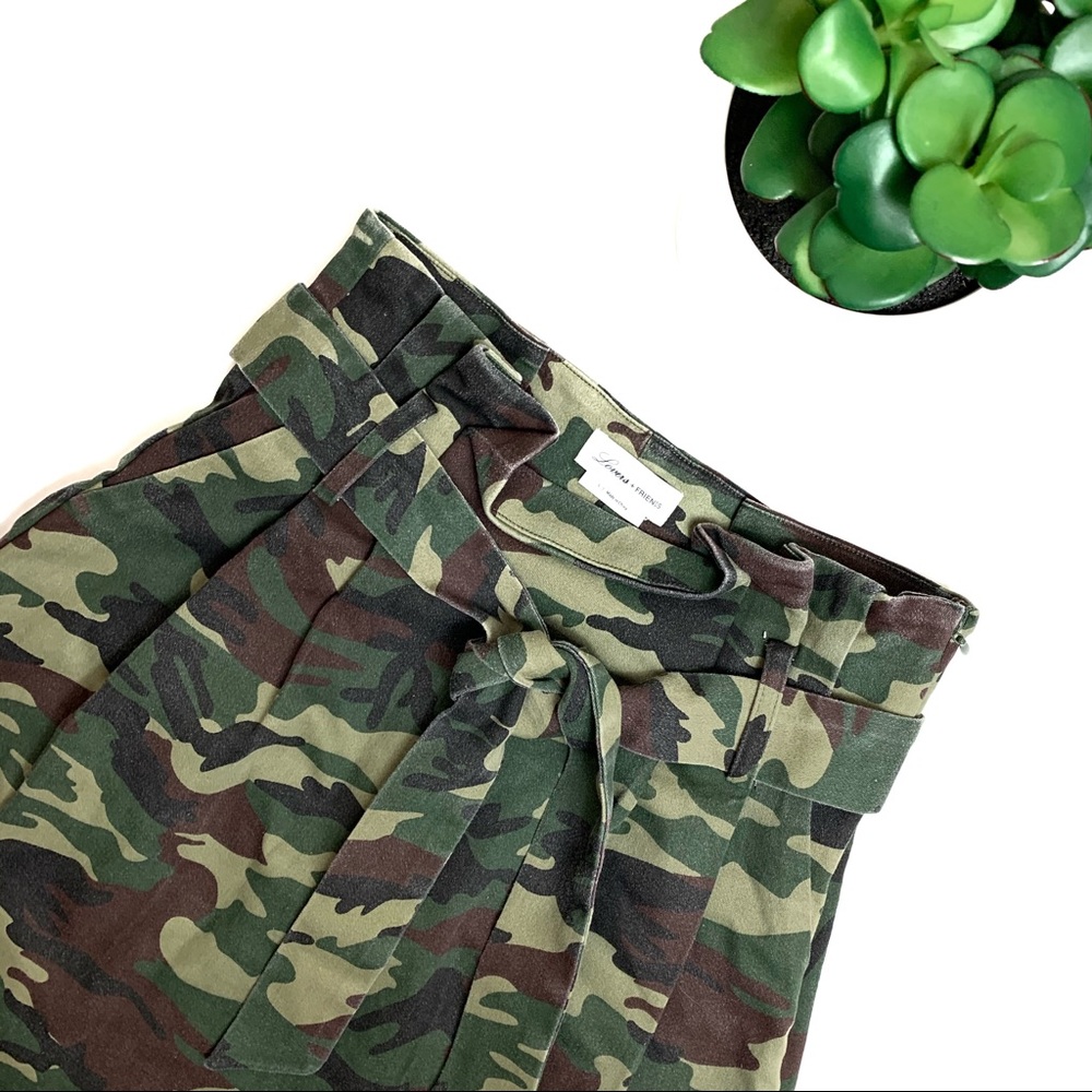 Lovers + Friends Celina Mini Skirt in Camo